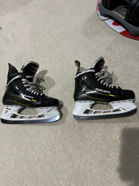 Senior Used Bauer Supreme M5 Pro Hockey Skates Size 9