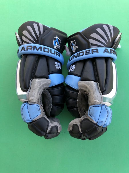 Used Hopkins Under Armour Biofit Lacrosse Gloves (13")