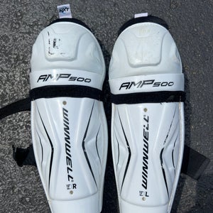 Used Winnwell AMP 500 Shin Pads