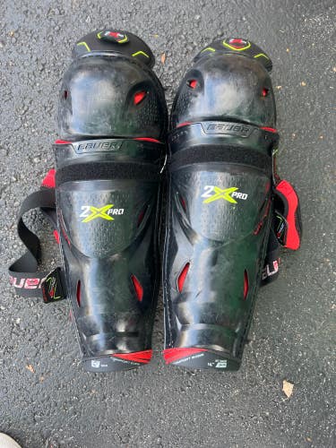 Used Bauer Vapor 2X Pro Shin Pads