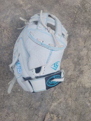 Used 2019 Louisville Slugger Right Hand Throw Catcher's Xeno Softball Glove 33"