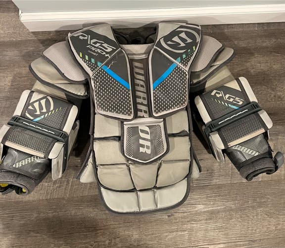 Used Small Warrior  Ritual G5 Pro+ Goalie Chest Protector