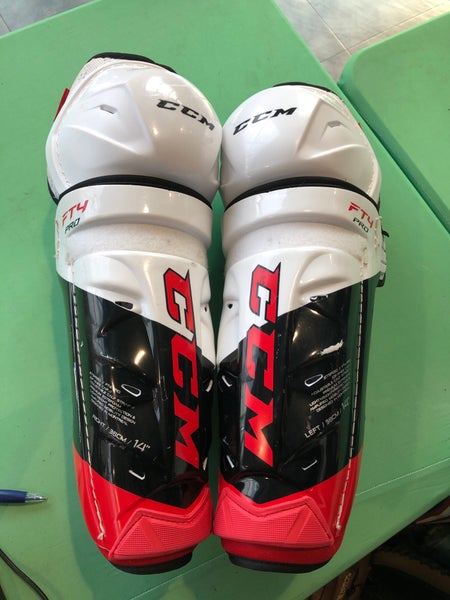 Used CCM Jetspeed FT4 pro Shin Pads