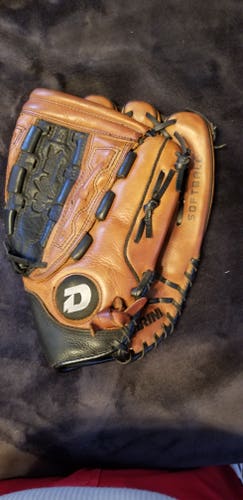 Used DeMarini Right Hand Throw Softball Glove 13"