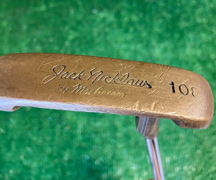 Jack Nicklaus MacGregor 108 Model Brass Putter RH Steel With Good ...