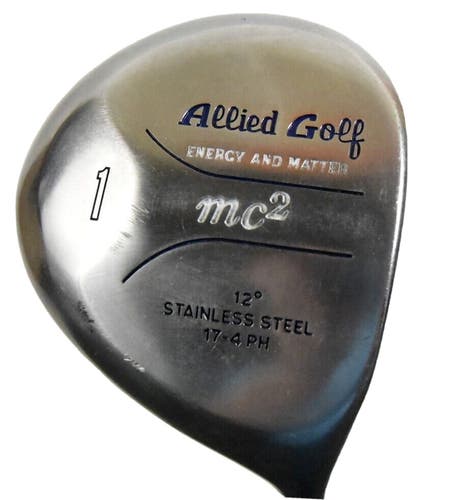 ALLIED GOLF DRIVER MC2 12 SHAFT 42 3/7 RIGHT HANDED VERY RARE NEW GRIP