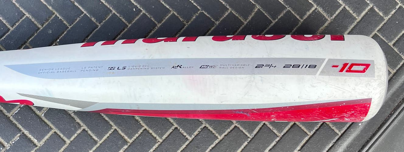 Marucci CAT X Alloy (-10) 18 oz 28" Bat