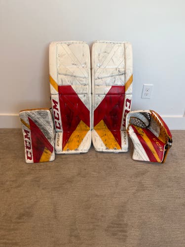 Pro Stock CCM Eflex 5 Goalie Full Set Wolf