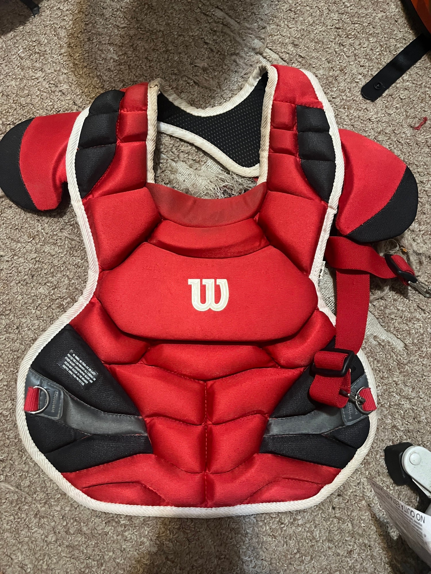 Wilson ck1 nocsae catchers gear | SidelineSwap