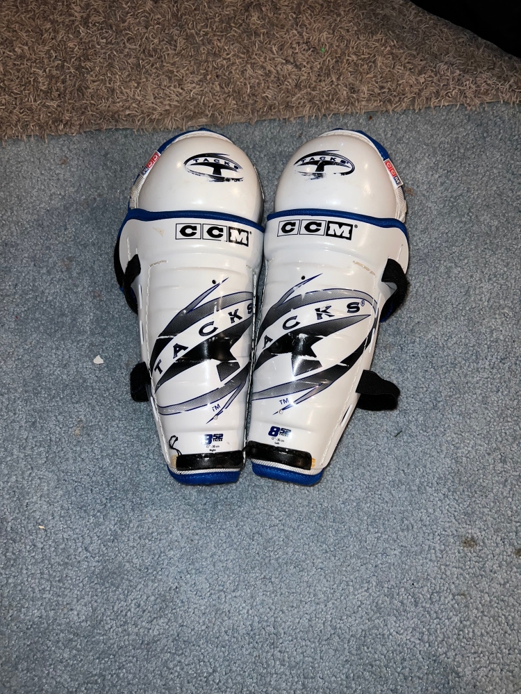 Used CCM Shin Pads Size 12”