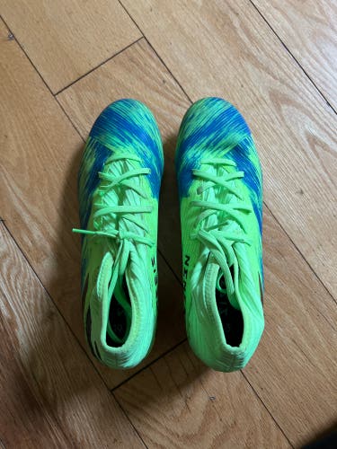 Green Men's Turf Cleats Adidas Nemeziz Cleats