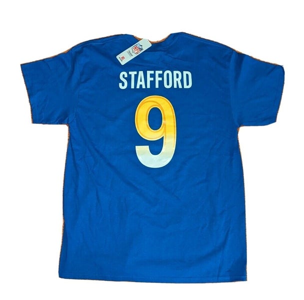 Matthew Stafford Los Angeles Rams T-Shirt NFL Team Apparel Mens Large L  Football