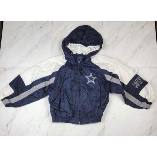 Dallas Cowboys Small (4) Child Wind Breaker Jacket