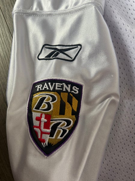 Mens Baltimore Ravens Joe Flacco Nike White Elite Jersey