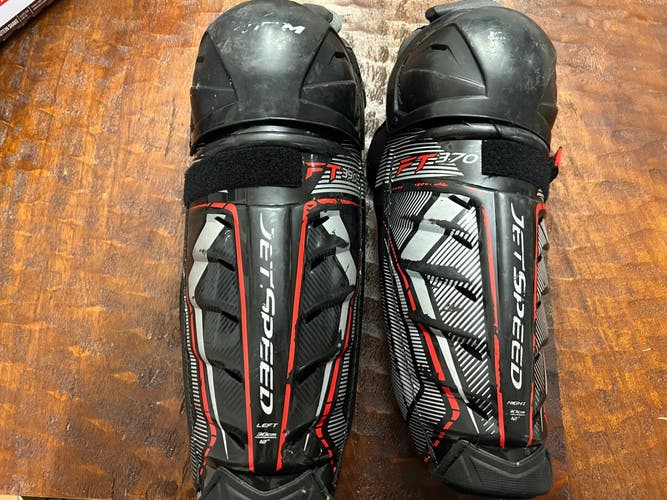 CCM JetSpeed FT370 Shin Pads - Used - 12"