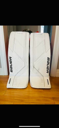 Medium Bauer MACH Goalie Leg Pads
