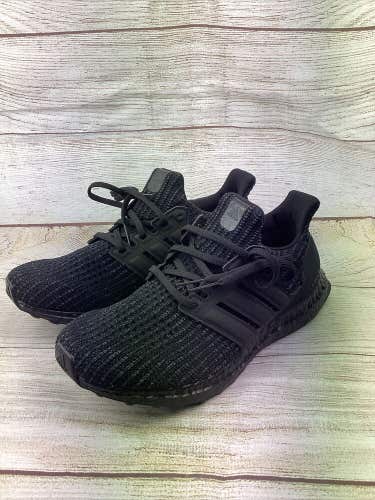Adidas Men's UltraBoost 4.0 DNA Triple Black Running Shoes Mens Size 8 FY9121