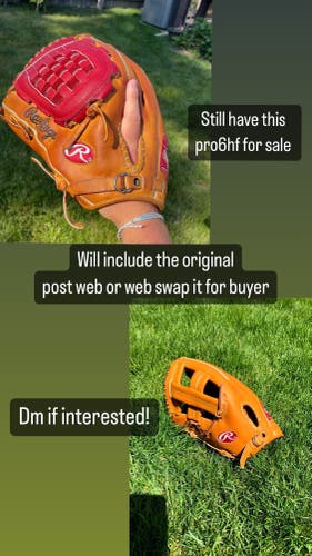 Rawlings HOH PRO6HF Horween 12”