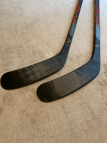 4 Pack - Used Pro Stock Left Hand P92 Hockey Sticks