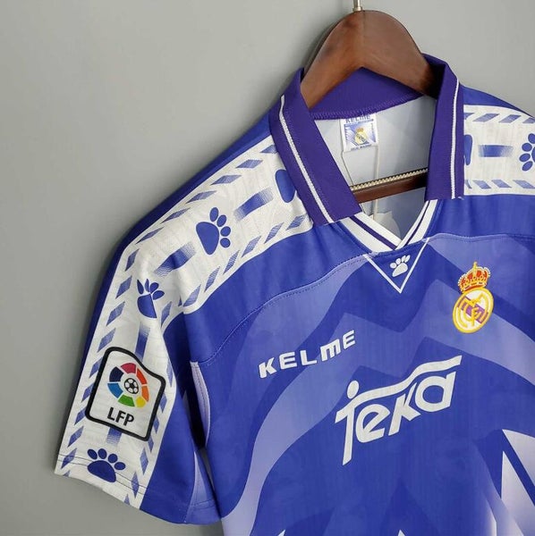 Retro 14-15 Real Madrid Away Pink Jersey - Kitsociety