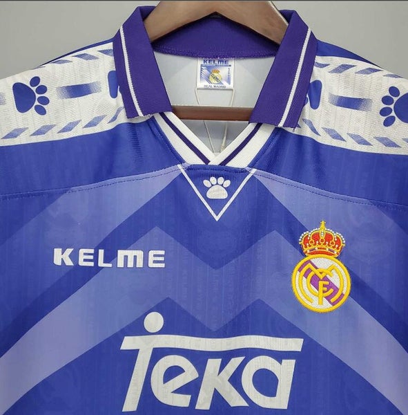 Real Madrid Away Retro Jersey 96/97