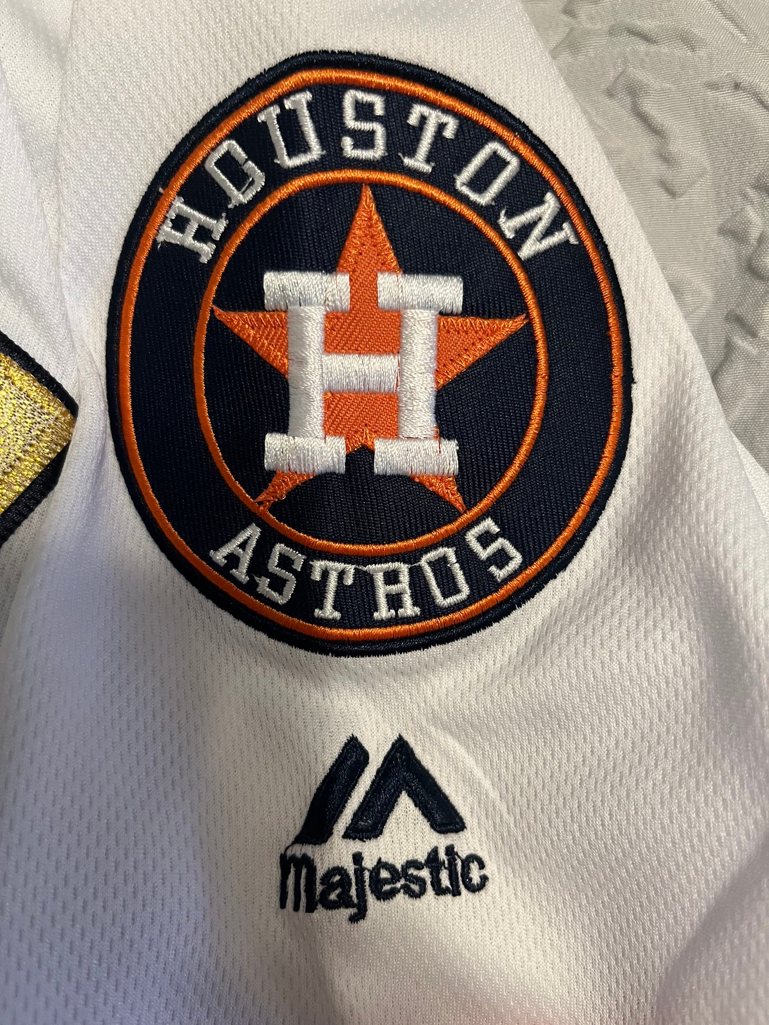 Women's Majestic Jose Altuve White Houston Astros 2017 Postseason