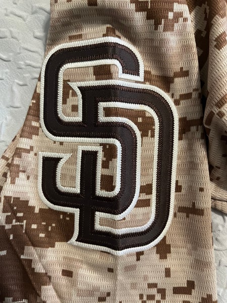 San Diego Padres Cool Base Camouflage Player Jersey - All Stitched