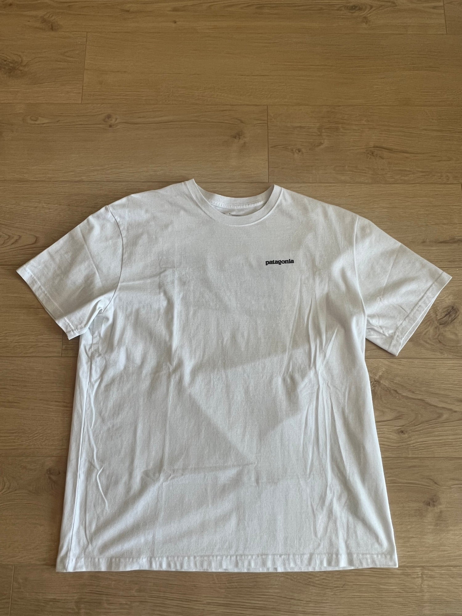 ✨Patagonia✨Plain White★Shirt★L Size White Patagonia Logo T Shirt XL - NEW | SidelineSwap | Buy and