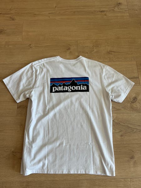 ✨Patagonia✨Plain White★Shirt★L Size White Patagonia Logo T Shirt XL - NEW | SidelineSwap | Buy and