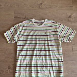 Vans Striped Peace Sign T Shirt XL - NEW