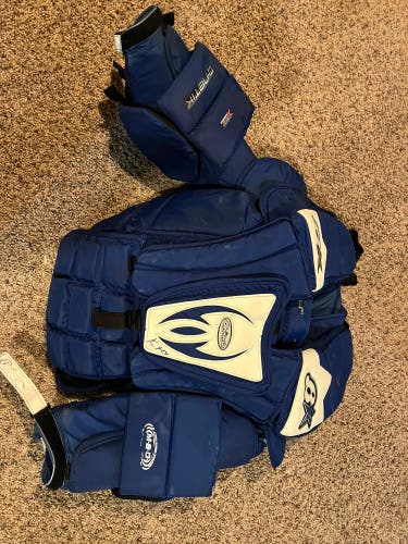 Nhl Used Brian’s gnetik chest protector