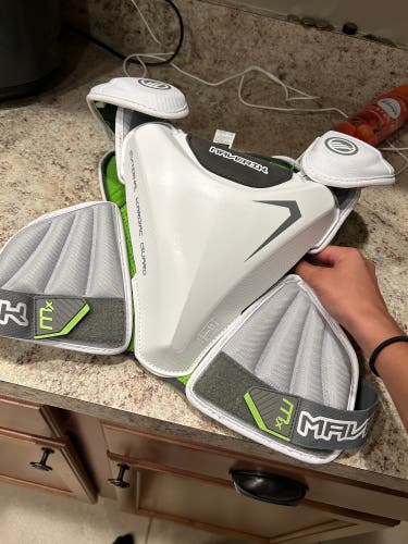 Maverick mx lacrosse chest protector. NOCSAE approved