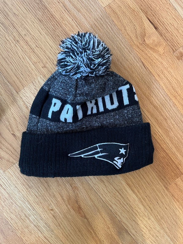 KTZ Royal New England Patriots Historic Logo Repeat Cuffed Knit