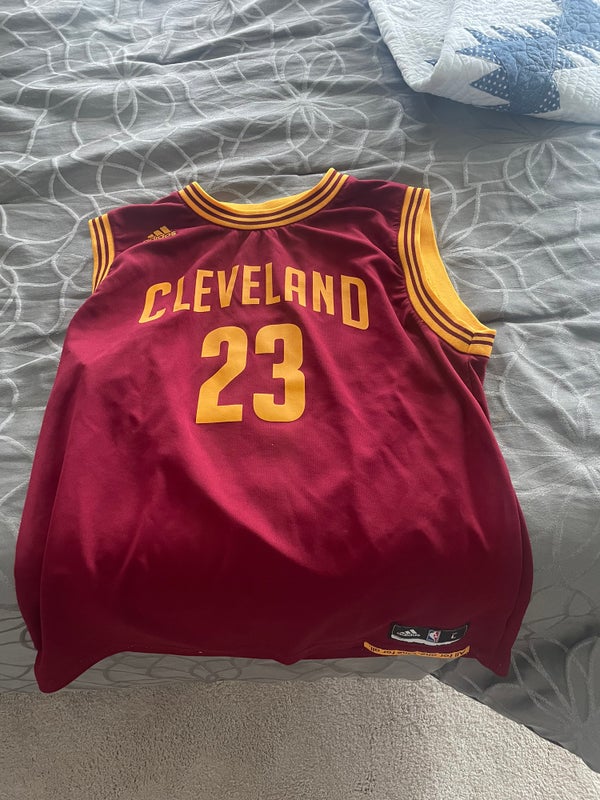 Reebok Lebron James Cleveland Cavaliers Blackout NBA Swingman Jersey Sz 4XL