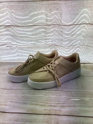 Nike AF1 Sage Low 2 Desert Ore White New Shoes CT0012 200 Women's Size 11