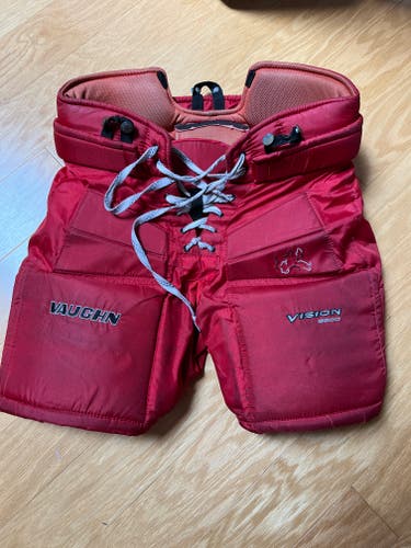 Junior Used Large Vaughn Vision 9200 Hockey Goalie Pants