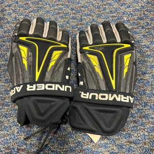 Used Under Armour Lacrosse Gloves Large