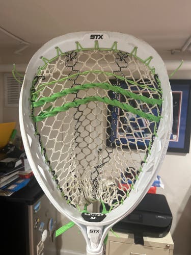 Used  Strung Eclipse 2 Goalie Head