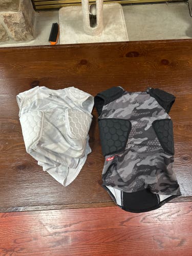 2 Under Armor Football Padded Shirt