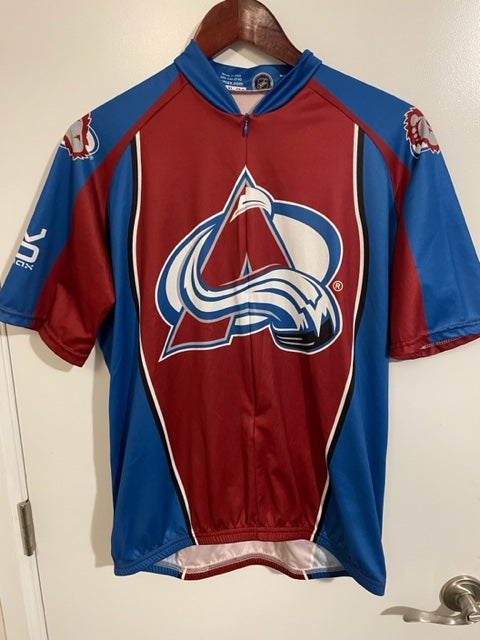 Colorado Avalanche New X-Large VO MAX Bicycle Jersey