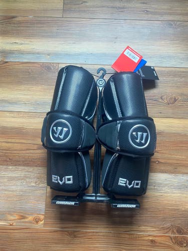 NEW: Warrior Evo Lacrosse Arm Pads Black