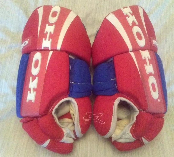 KOHO Vintage Hockey Gloves - Revolution 2150 - Canadians Colorway