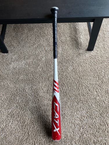 Used BBCOR Certified 2023 Marucci Alloy CAT X Bat (-3) 30 oz 33"