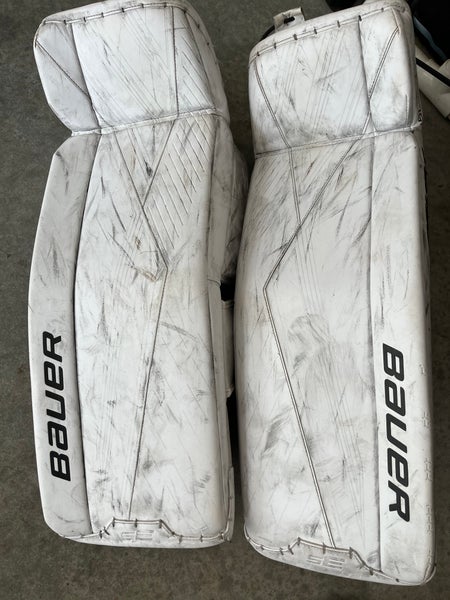 Used 31" Bauer Supreme 3S Goalie Leg Pads