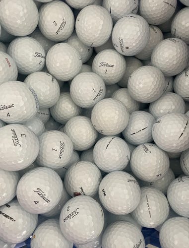 Used Titleist AVX Balls 48 Pack (4 Dozen)
