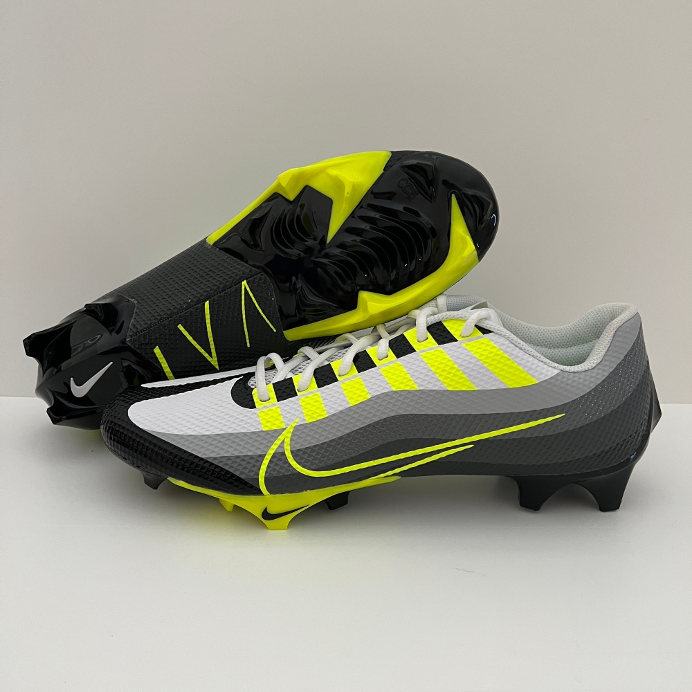 (Size 11.5) Nike Men's Vapor Edge Speed 360 Black/Green Lacrosse/Football Cleats