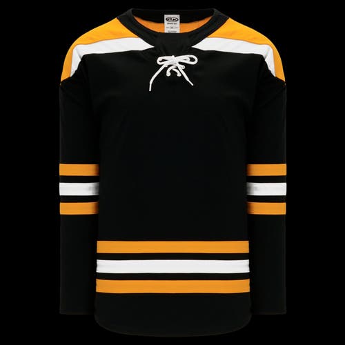 Athletic Knit 2017 Boston Bruins Black Blank Jersey