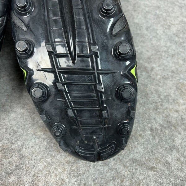 Under Armour Mens Football Cleat 18 Black White Shoe Lacrosse Spine Hammer K1