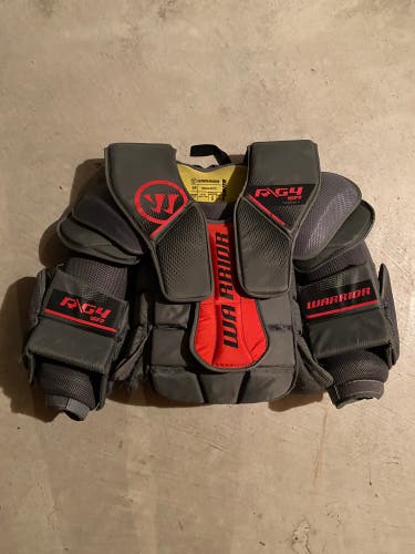 Used Small Warrior Ritual G4 Goalie Chest Protector