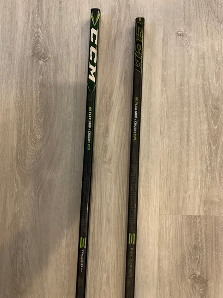 2-Pack Intermediate Used Right Handed CCM RibCor Trigger ASY Hockey Stick P29